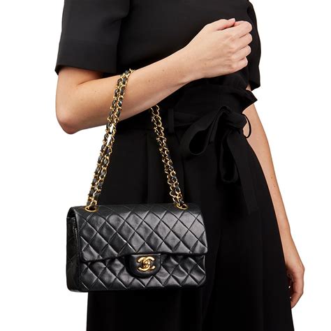 chanel classic double flap bag small|Chanel classic flap small price.